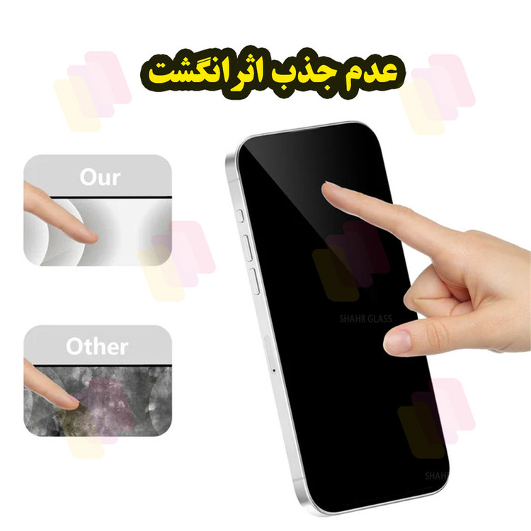 محافظ صفحه نمایش شهر گلس مدل OFFIC4 مناسب برای گوشی موبایل اپل iPhone 13 Pro Max
