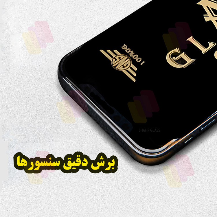 محافظ صفحه نمایش شهر گلس مدل OFFIC4 مناسب برای گوشی موبایل اپل iPhone 13 Pro Max