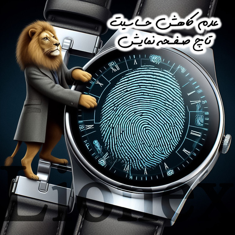 محافظ صفحه نمایش لایونکس مدل LWPM مناسب برای اپل واچ 46mm سری Watch Series 11