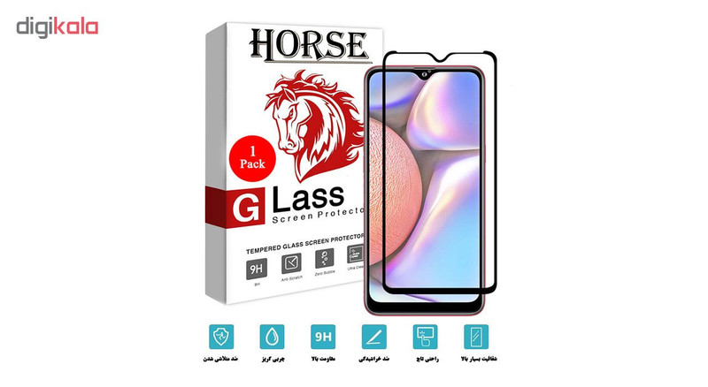 محافظ صفحه نمایش 5D هورس مدل FAG مناسب برای گوشی موبایل سامسونگ Galaxy A10s