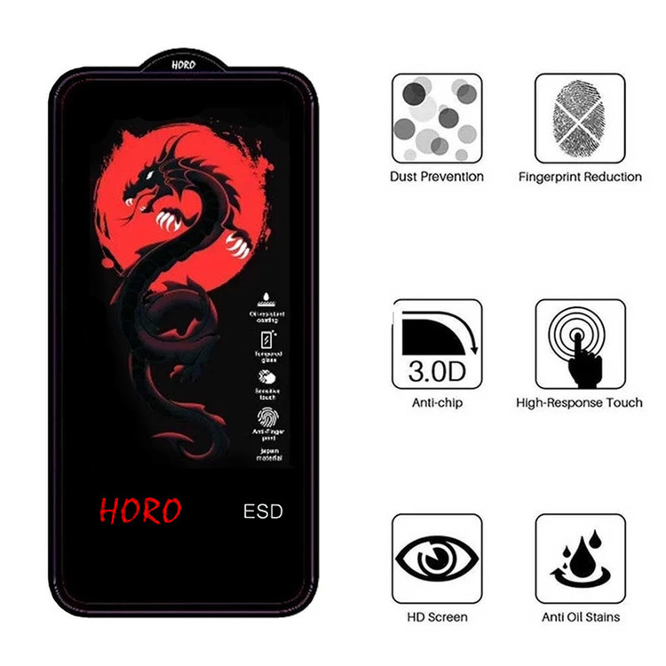 محافظ صفحه نمایش شهر گلس مدل HOROSH مناسب برای گوشی موبایل اپل iPhone 15 Pro