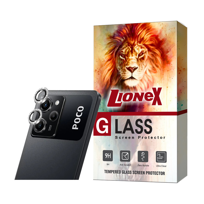 محافظ لنز دوربین لایونکس مدل RNGLNLI مناسب برای گوشی موبایل شیائومی Poco X5 Pro