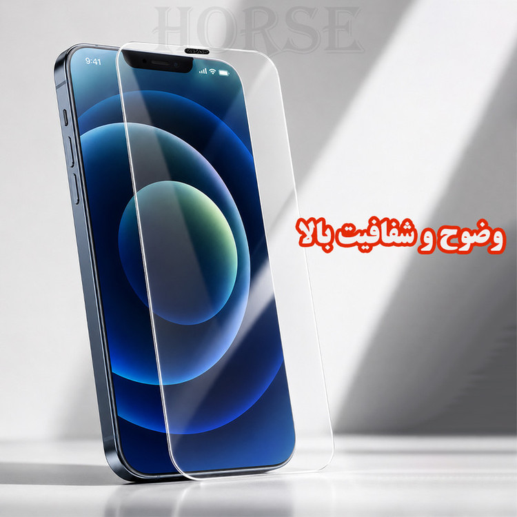 محافظ صفحه نمایش هورس مدل KIZNOSTH مناسب برای گوشی موبایل اپل iPhone 13