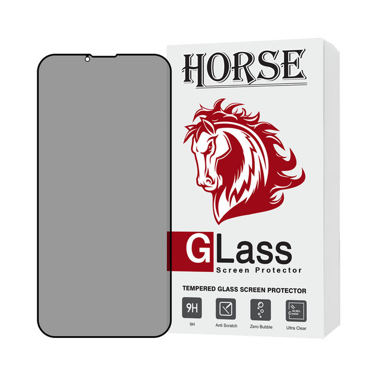 محافظ صفحه نمایش حریم شخصی هورس مدل FHLPRVCHRN مناسب برای گوشی موبایل اپل iPhone 13 Pro Max / iPhone 14 Plus