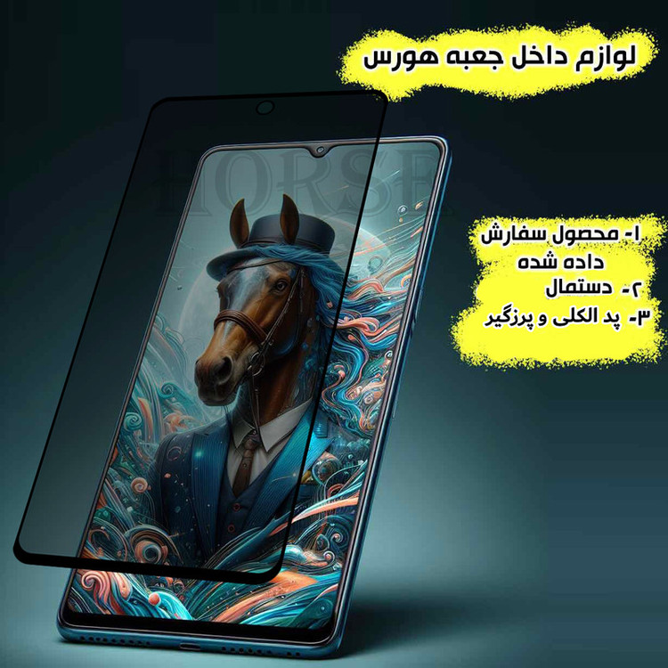 محافظ صفحه نمایش هورس مدل PRIH20 مناسب برای گوشی موبایل اپل iPhone 15 / iPhone 16