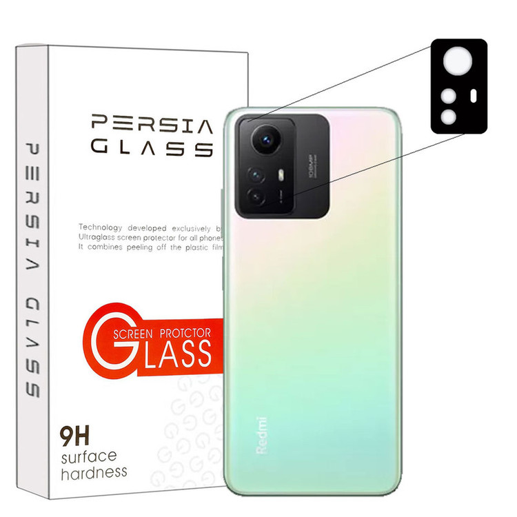 محافظ لنز دوربین شهر گلس مدل 5DLENSH مناسب برای گوشی موبایل شیائومی Redmi Note 12S