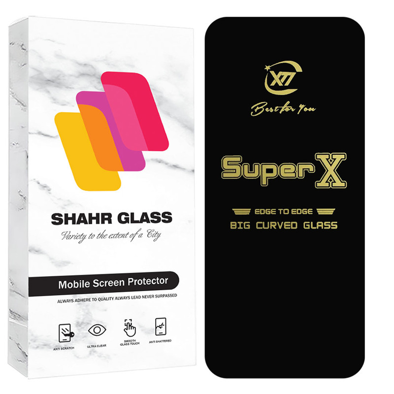 محافظ صفحه نمایش سوپر ایکس شهر گلس مدل SUPXS30 مناسب برای گوشی موبایل اپل iPhone 15 Pro Max