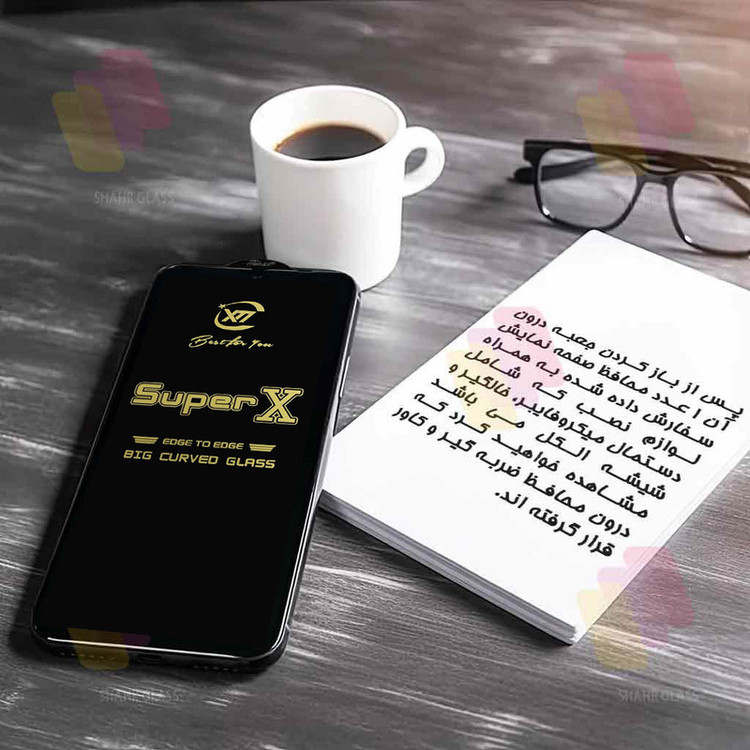 محافظ صفحه نمایش سوپر ایکس شهر گلس مدل SUPXS30 مناسب برای گوشی موبایل اپل iPhone 15 Pro Max