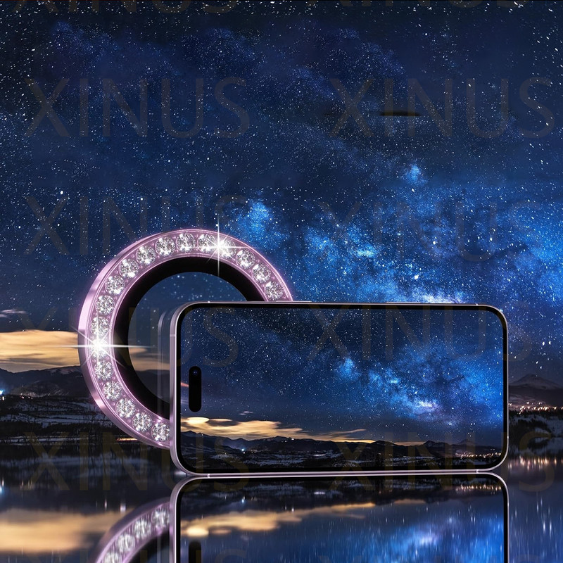 محافظ لنز دوربین شیشهای ژینوس مدل RINX مناسب برای گوشی موبایل سامسونگ Galaxy A06 4G / A06 5G