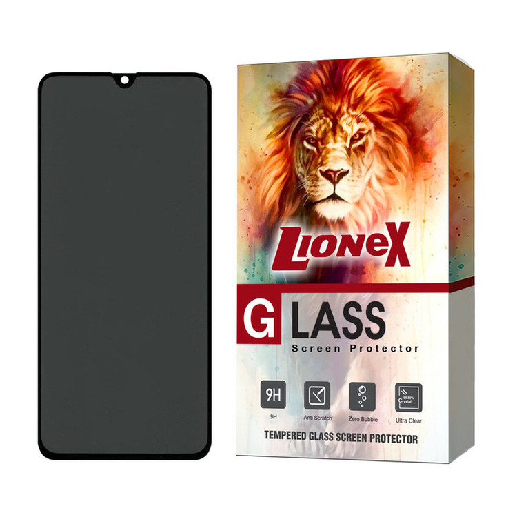 محافظ صفحه نمایش حریم شخصی لایونکس مدل FILPRVCLIN مناسب برای گوشی موبایل سامسونگ Galaxy A42