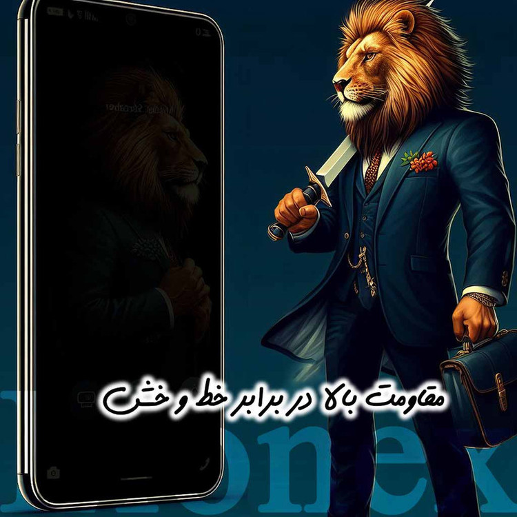 محافظ صفحه نمایش حریم شخصی لایونکس مدل FILPRVCLIN مناسب برای گوشی موبایل سامسونگ Galaxy A42