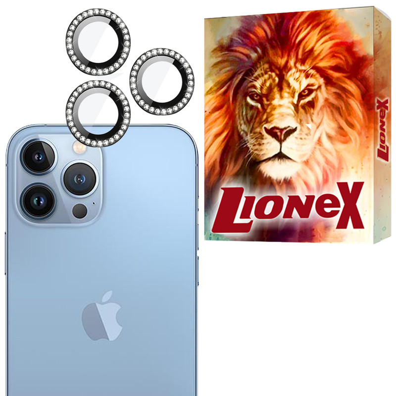 محافظ لنز دوربین شیشهای لایونکس مدل NRIL20 مناسب برای گوشی موبایل اپل iPhone 13 Pro Max