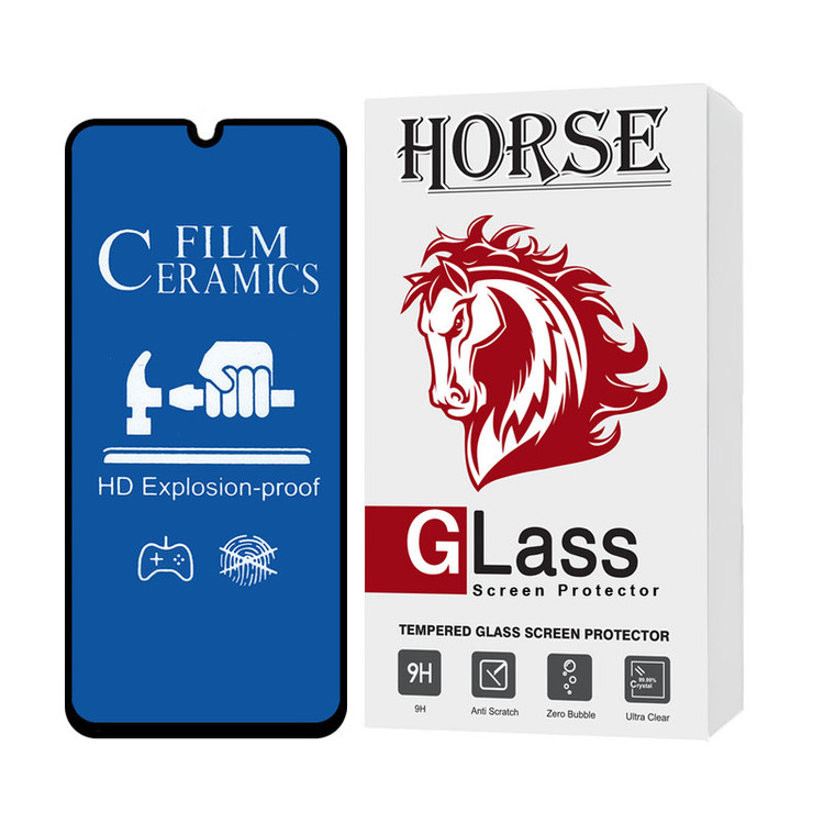 محافظ صفحه نمایش سرامیکی مات هورس مدل CERMAH مناسب برای گوشی موبایل سامسونگ Galaxy A20 / A30 / A30s / M30 / M30s / M10s / M21 / M21 2021 / M21s / M31 / M31 Prime / F41 / هوآوی Y6p / Y8p
