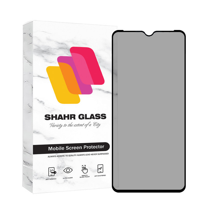 محافظ صفحه نمایش حریم شخصی شهر گلس مدل FULLPRIV مناسب برای گوشی موبایل اوپو A16k/A38 / شیائومی Redmi A1 /A1 Plus /A2 /A2 Plus /آنر X5 /X5 Plus /X/ ریلمی C11 /C12/Narzo 50A/Narzo 50A Prime/C30/C30s/C35