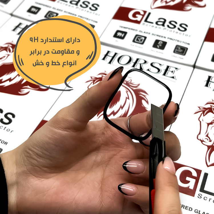 محافظ صفحه نمایش هورس مدل HWPM مناسب برای ساعت هوشمند اپل واچ Watch Series 11 42mm