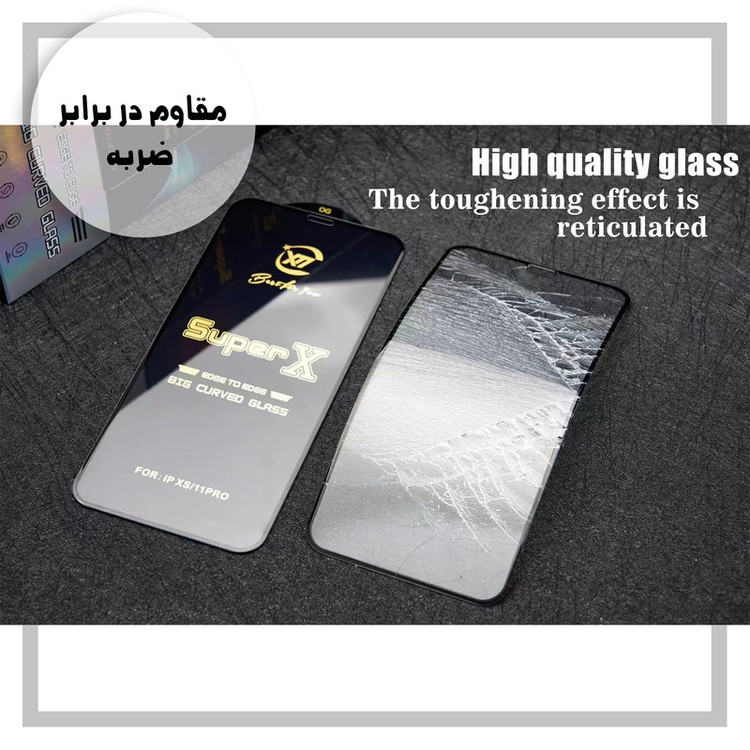 محافظ صفحه نمایش شهر گلس مدل SUPERX مناسب برای گوشی موبایل سامسونگ Galaxy A04s
