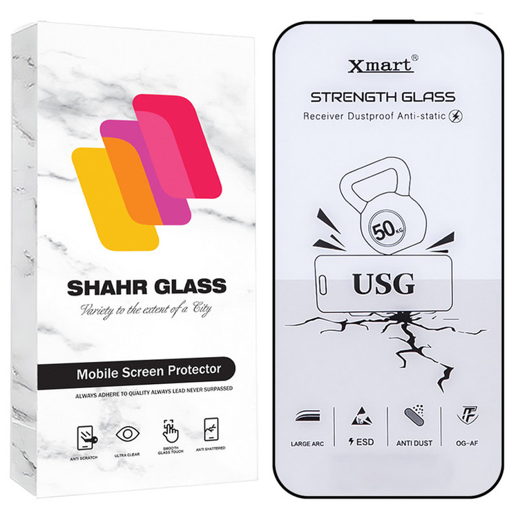 محافظ صفحه نمایش شهر گلس مدل XMTS مناسب برای گوشی موبایل اپل iPhone 13 Pro / iPhone 13 / iPhone 14