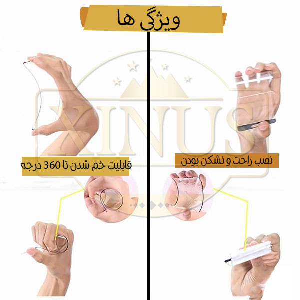 محافظ صفحه نمایش سرامیکی مات ژینوس مدل MCERAMX مناسب برای گوشی موبایل اپل iPhone 12