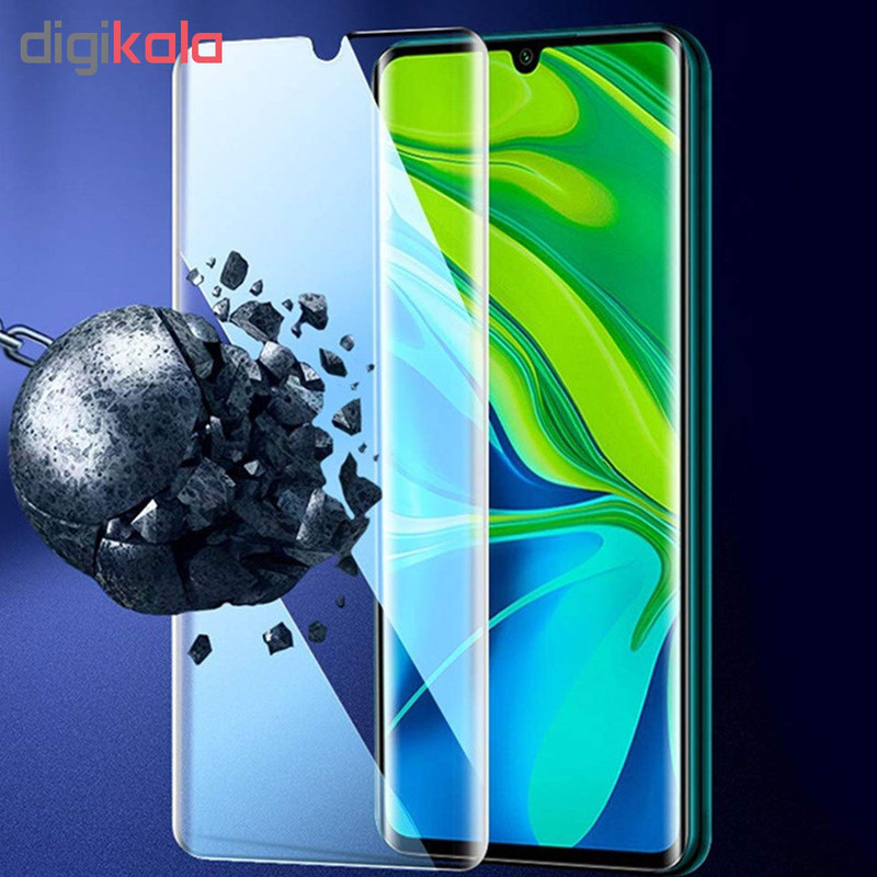 محافظ صفحه نمایش 6D هورس مدل EMH مناسب برای گوشی موبایل شیائومی Mi Note 10