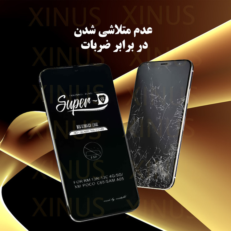 محافظ صفحه نمایش ژینوس مدل XSUP مناسب برای گوشی موبایل شیائومی 12T / 12T Pro / Black Shark 4 / Black Shark 4 Pro / Mi 11X / Mi 11X Pro / 13T / 13T Pro / Redmi K60 Ultra