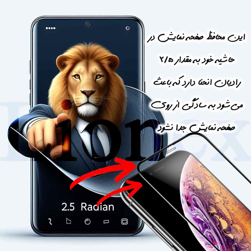 محافظ صفحه نمایش لایونکس مدل ANTL20 مناسب برای گوشی موبایل آنر X9d