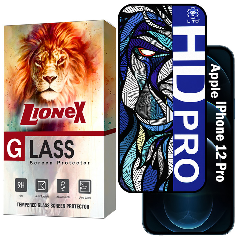 محافظ صفحه نمایش لایونکس مدل LITOHDL مناسب برای گوشی موبایل اپل iPhone 12 Pro