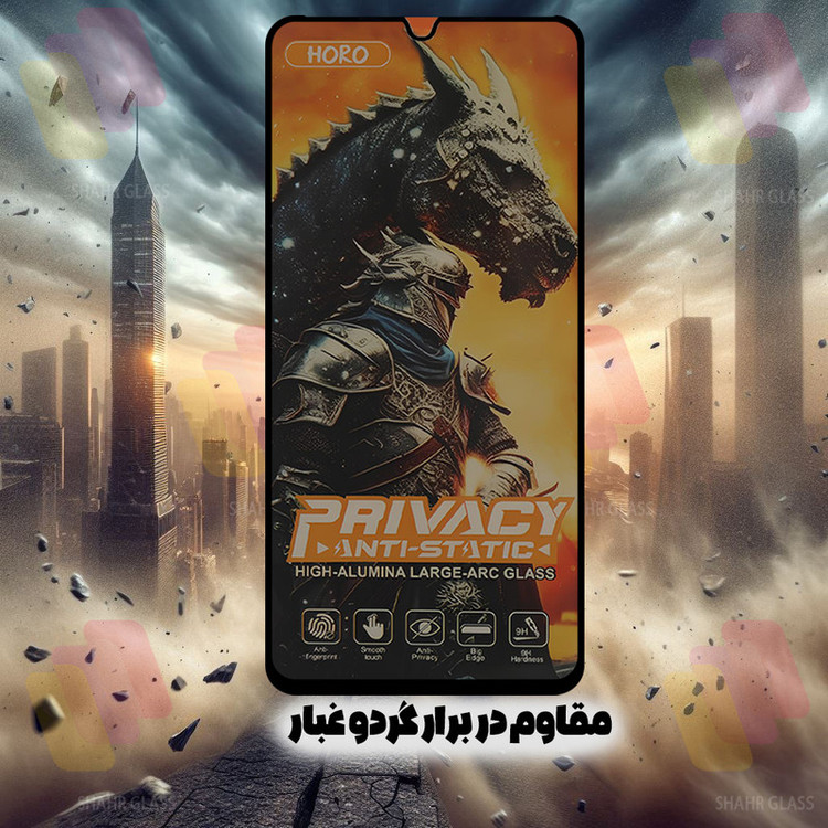 محافظ صفحه نمایش شهر گلس مدل SAP20 مناسب برای گوشی موبایل اپل iPhone 14 Pro Max
