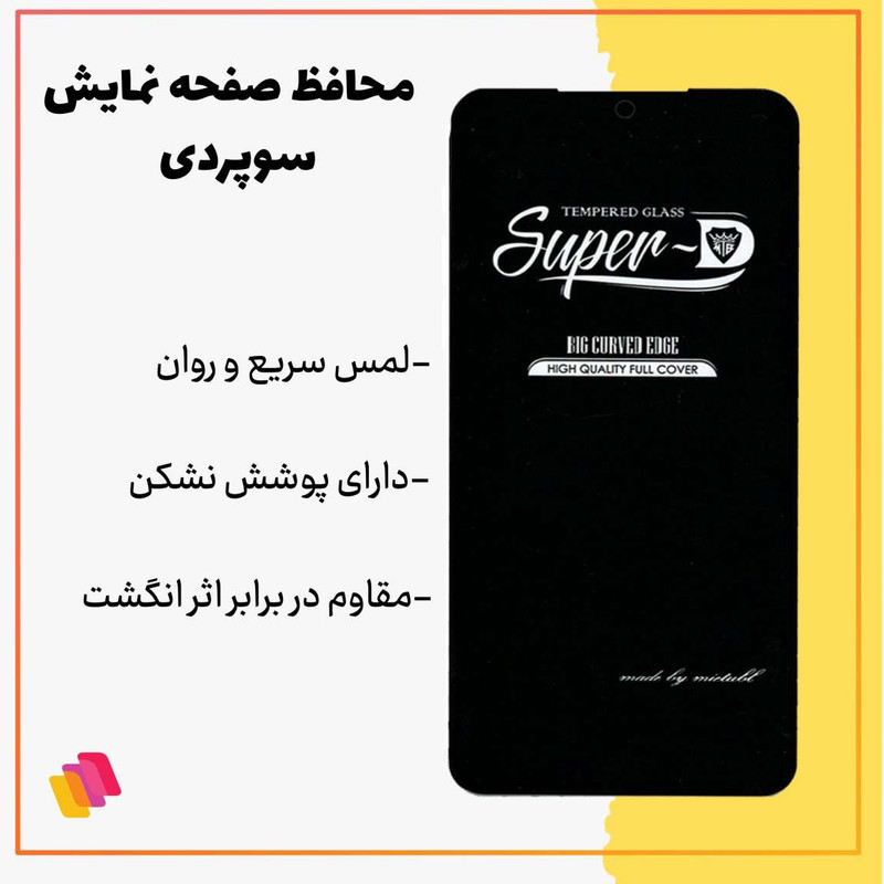 محافظ صفحه نمایش شهر گلس مدل SUPERPLUSH مناسب برای گوشی موبایل سامسونگ Galaxy A14 4G / 5G