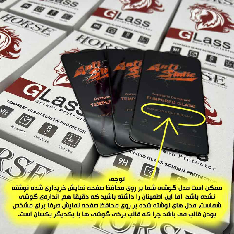 محافظ صفحه نمایش هورس مدل ANTTH مناسب برای گوشی موبایل شیائومی Poco X3