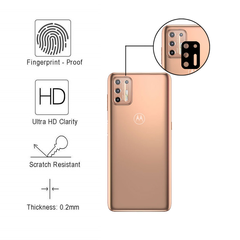 محافظ لنز دوربین هورس مدل L3D-H مناسب برای گوشی موبایل موتورولا Moto G9 Plus