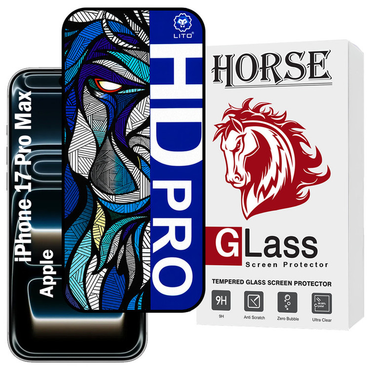 محافظ صفحه نمایش هورس مدل LITOHDH مناسب برای گوشی موبایل اپل iPhone 17 Pro Max