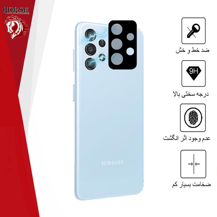 محافظ لنز دوربین هورس مدل FLH مناسب برای گوشی موبایل سامسونگ Galaxy A33 5G