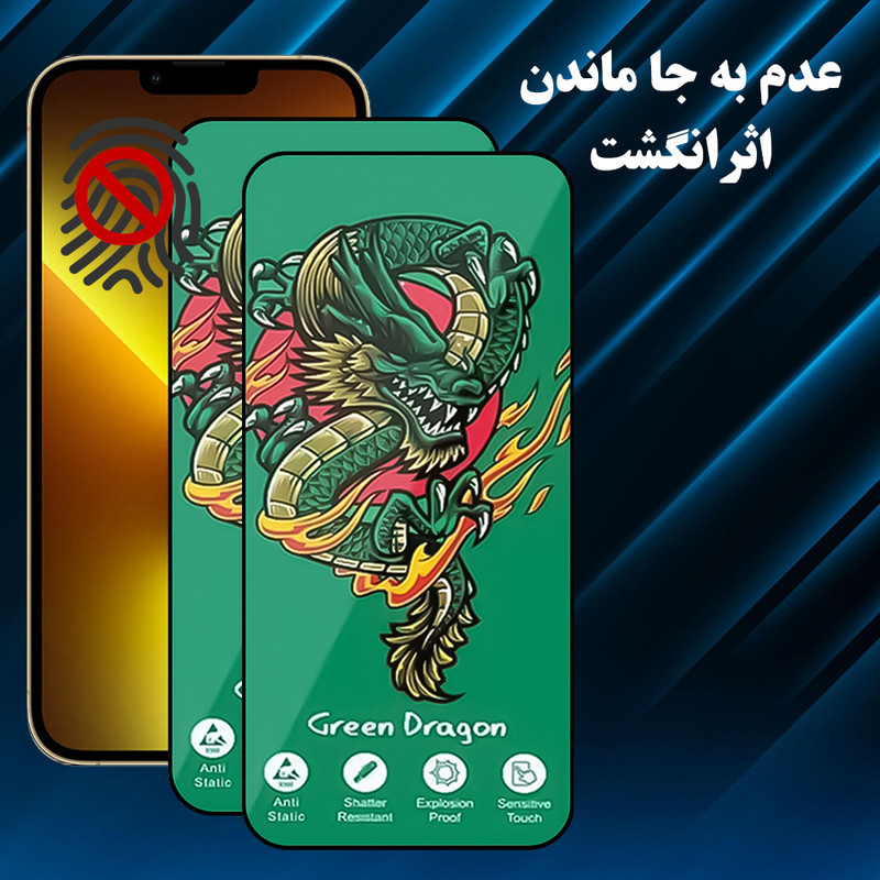 محافظ صفحه نمایش هورو لایونکس مدل HORGRENL مناسب برای گوشی موبایل اپل iPhone 13 Pro Max / 14 Plus