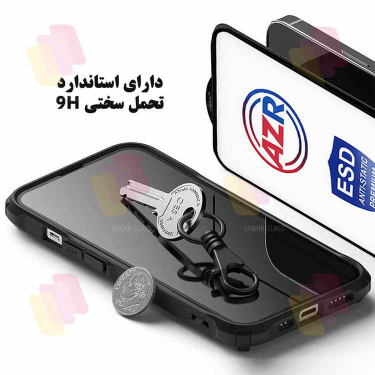 محافظ صفحه نمایش شهر گلس مدل AZRS مناسب برای گوشی موبایل سامسونگ Galaxy A37