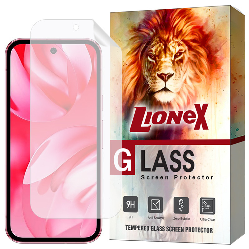 محافظ صفحه نمایش لایونکس مدل LNMF مناسب برای گوشی موبایل گوگل Pixel 9a