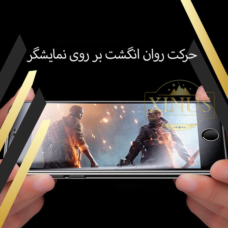 محافظ صفحه نمایش سرامیک مات ژینوس مدل CAXI مناسب برای گوشی موبایل اپل iPhone 13 Pro Max