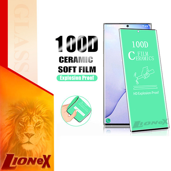 محافظ صفحه نمایش سرامیکی لایونکس مدل EDGCRLION مناسب برای گوشی موبایل سامسونگ Galaxy S8 / Galaxy S9