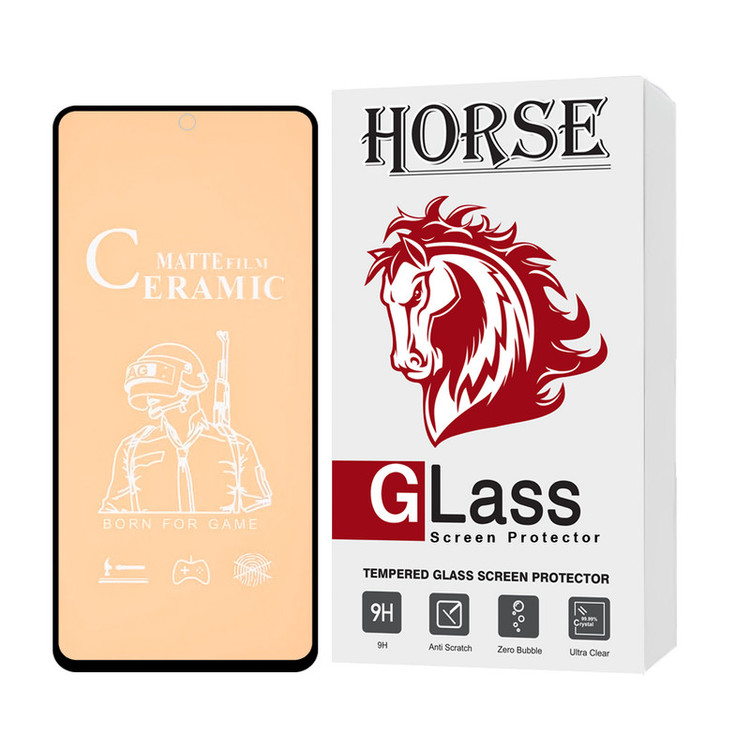 محافظ صفحه نمایش مات هورس مدل CERAMICH مناسب برای گوشی موبایل شیائومی Redmi Note 11 Pro 5G / Note 11 Pro Plus 5G / Mi 11i / 11i HyperCharge 5G / Poco F3 / Poco F4 / Poco F4 GT / Poco X4 Pro 5G