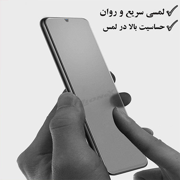 محافظ صفحه نمایش سرامیکی مات لایونکس مدل MCERAMLION مناسب برای گوشی موبایل شیائومی Poco C61