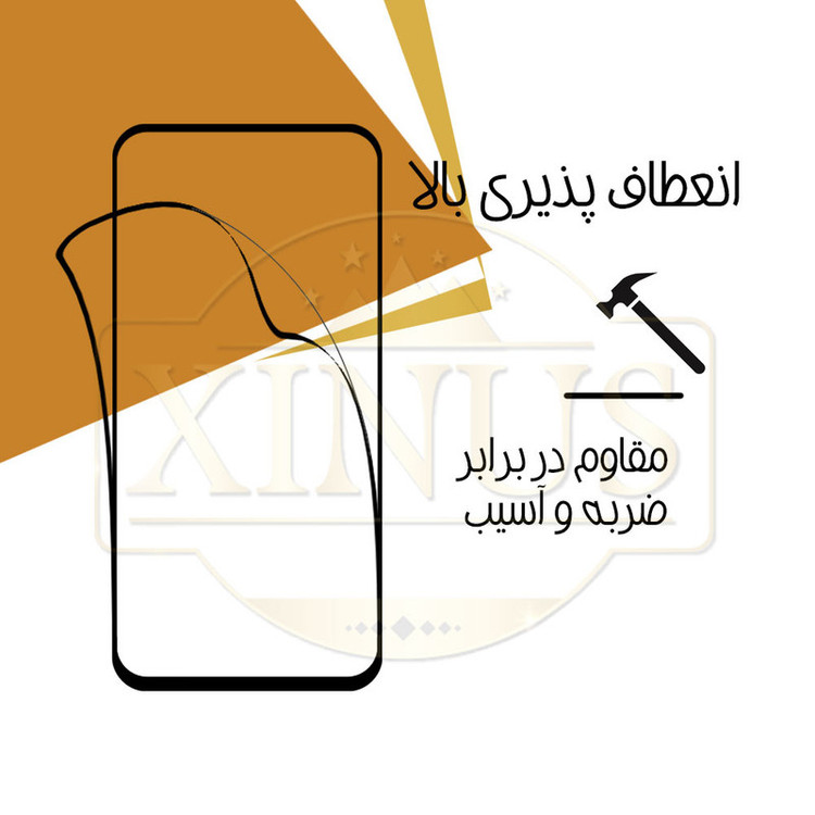محافظ صفحه نمایش سرامیکی ژینوس مدل CERAMX مناسب برای گوشی موبایل سامسونگ Galaxy A21s