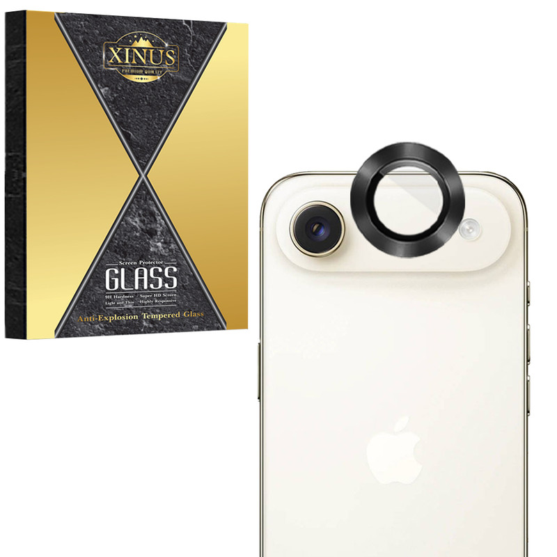 محافظ لنز دوربین ژینوس مدل XRING مناسب برای گوشی موبایل اپل iPhone 17 Air