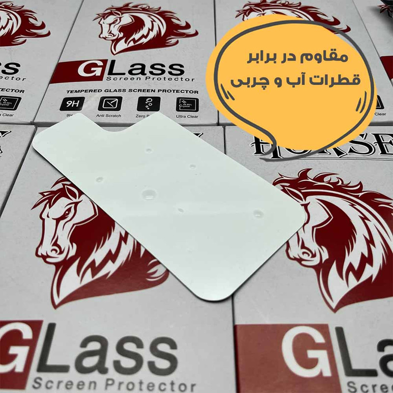 محافظ صفحه نمایش هورس مدل AIRNABKHO مناسب برای گوشی موبایل اپل iPhone 11 به همراه محافظ پشت گوشی