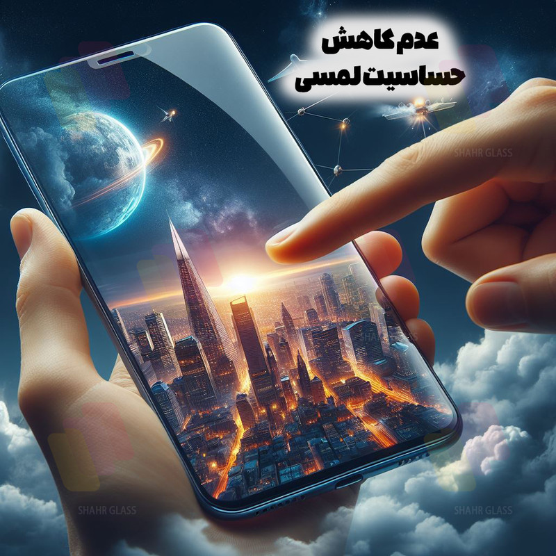محافظ صفحه نمایش شهر گلس مدل FUSU20 مناسب برای گوشی موبایل سامسونگ Galaxy A40 / Galaxy M01