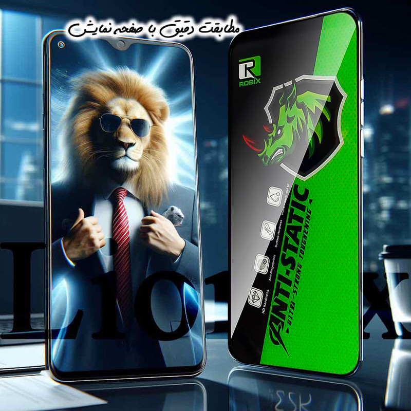 محافظ صفحه نمایش لایونکس مدل ROBIXL مناسب برای گوشی موبایل اپل ناتینگ Phone 3a Pro / Phone 3a