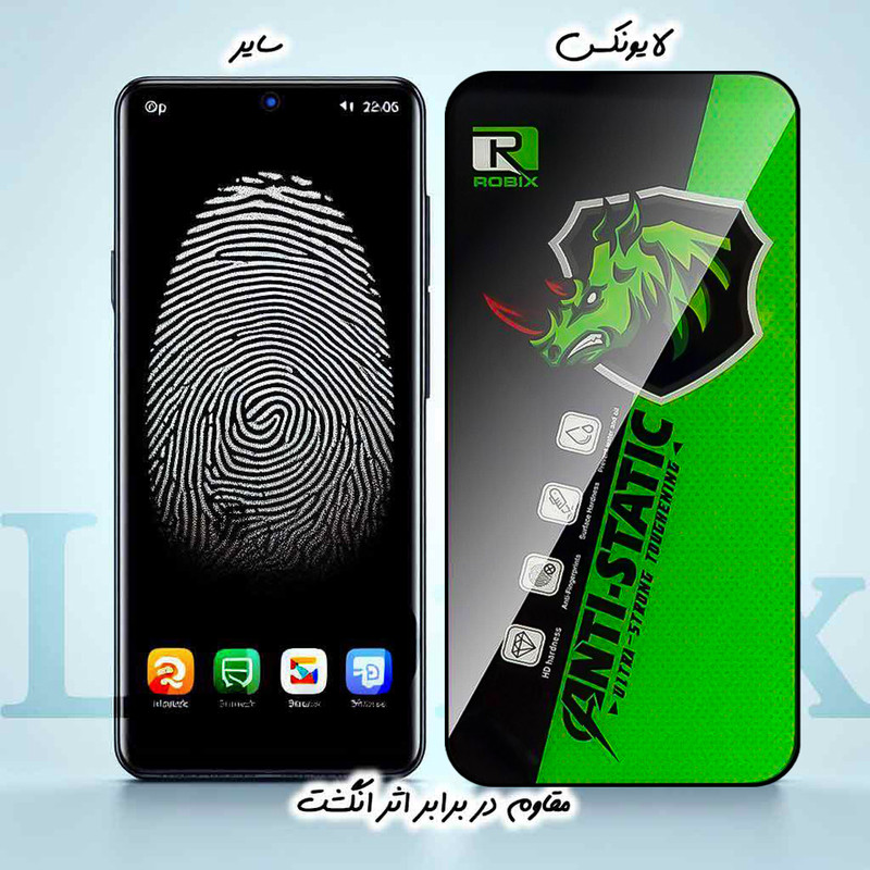 محافظ صفحه نمایش لایونکس مدل ROBIXL مناسب برای گوشی موبایل اپل ناتینگ Phone 3a Pro / Phone 3a