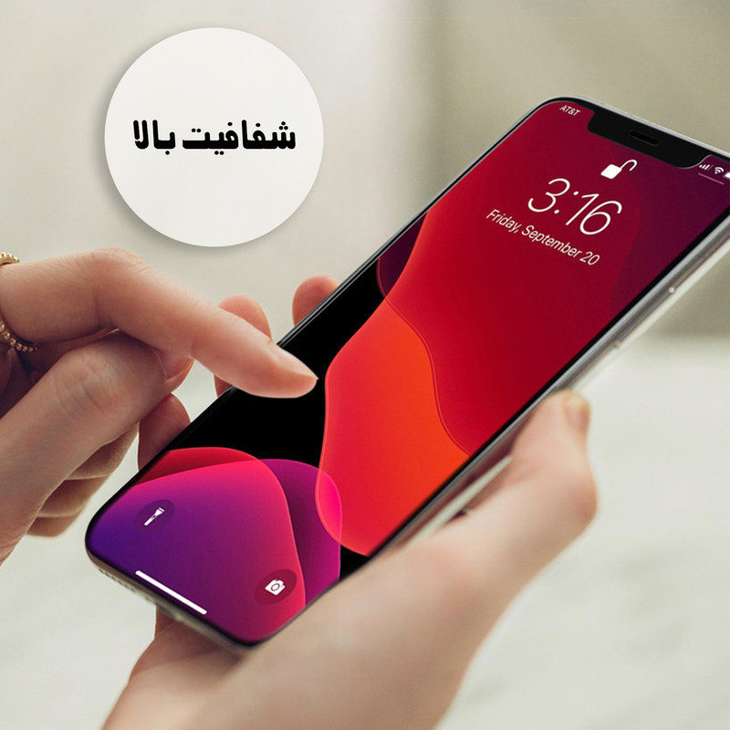 محافظ صفحه نمایش لایونکس مدل FUL مناسب برای گوشی موبایل شیائومی Redmi Note 12 Pro