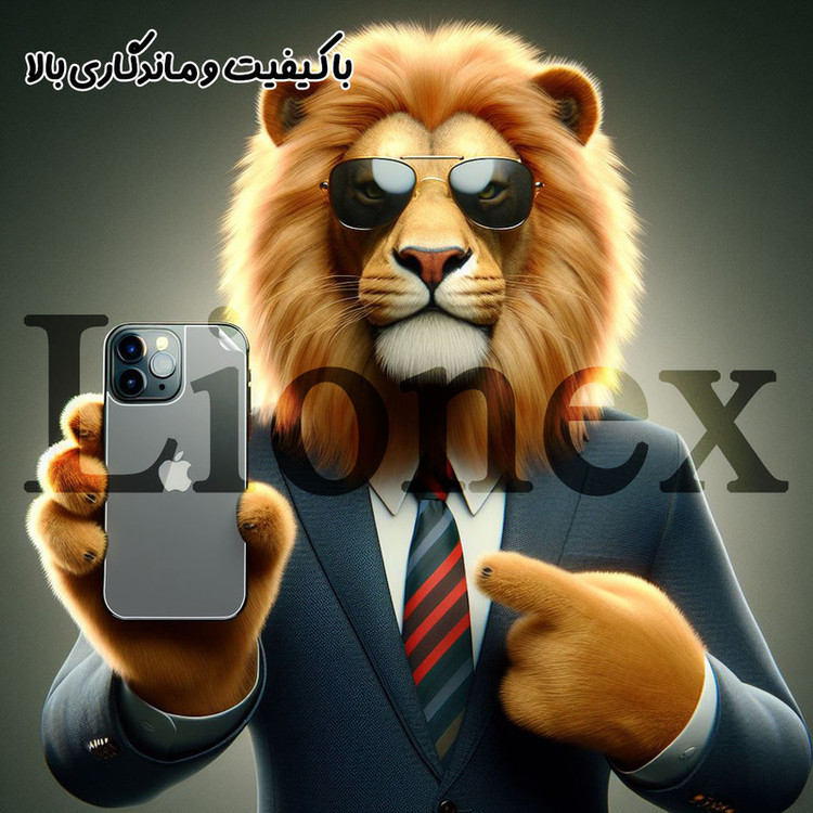 محافظ صفحه نمایش سرامیکی حریم شخصی لایونکس مدل CERPRIVNANOL مناسب برای گوشی موبایل اپل iPhone 11 به همراه محافظ پشت گوشی
