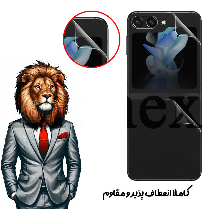 محافظ صفحه نمایش سرامیکی حریم شخصی لایونکس مدل CERPRIVNANOL مناسب برای گوشی موبایل اپل iPhone 8 Plus / 7 Plus به همراه محافظ پشت گوشی