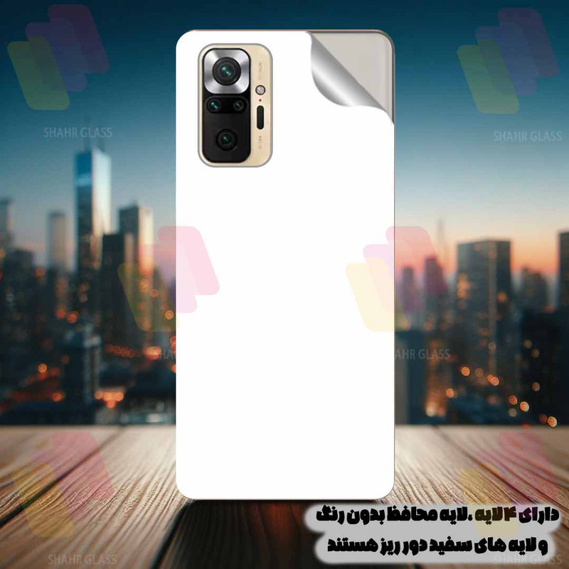محافظ صفحه نمایش حریم شخصی شهر گلس مدل FULLPRIVNANOSH مناسب برای گوشی موبایل سامسونگ Galaxy A12 / A12 Nacho / M12 به همراه محافظ پشت گوشی