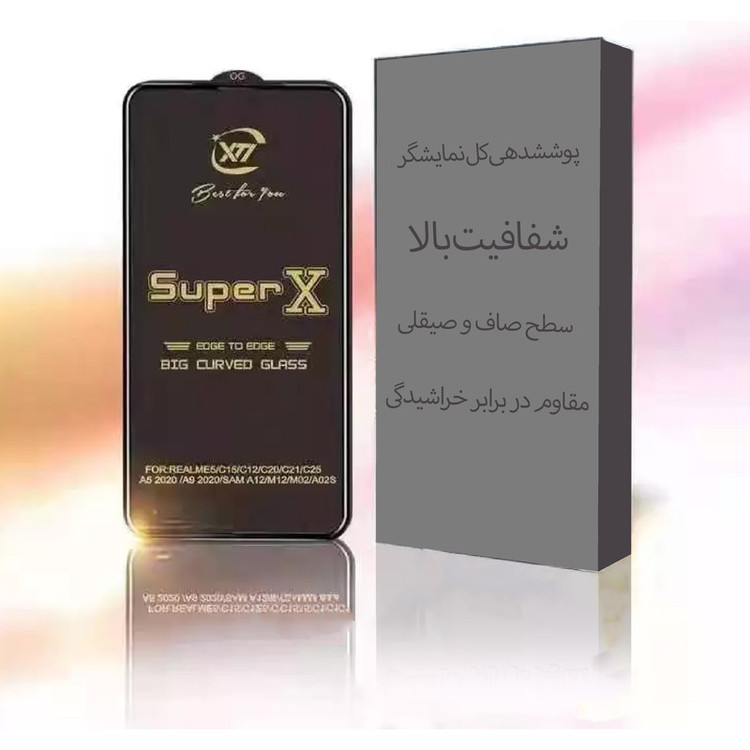 محافظ صفحه نمایش 5D شهر گلس مدل SUPERX مناسب برای گوشی موبایل شیائومی Poco X4 Pro 5G